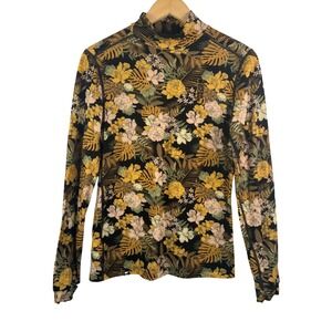 Mons Royale 200 merino flex Merino wool Floral Print Women's Size L